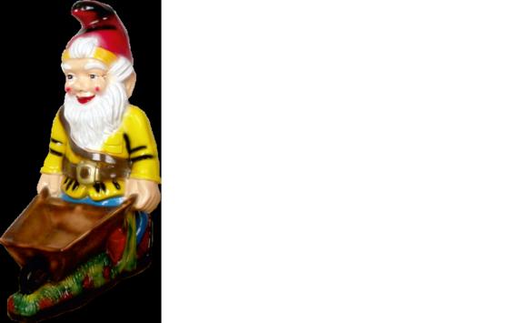 Garten Zwerg Figur Dekor Statue Skulptur Figuren Skulpturen Dekoration