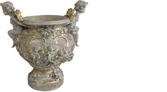XXL Skulptur Vase Tisch Dekoration Dekorative Vasen Antik Stil Figur Kelch