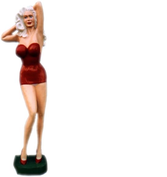 Design US 60er Figur Statue Skulptur Figuren Skulpturen Dekoration
