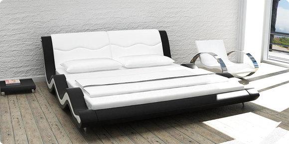 Modern Design Wasserbett inkl. Wasserbettheizung BETT DESIGNER POLSTERBETT