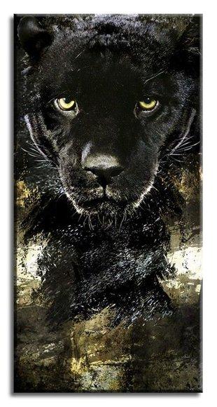 Bild Bilder Gemälde Druck Kunstdruck Dekor Polster Kultur " Abstrakt " Puma