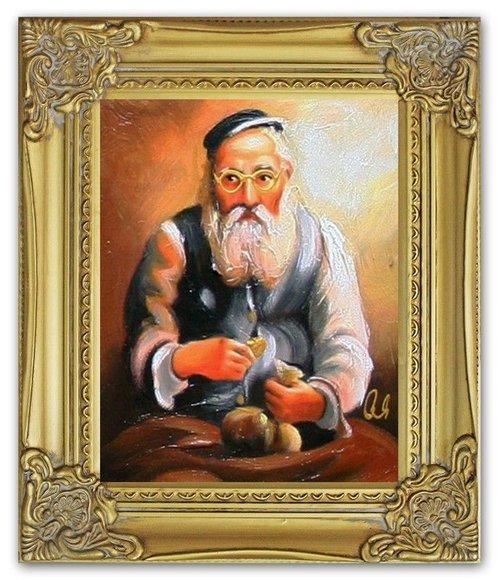 Dekor Ölbilder Gemälde Bilder Bild Handgemalt Öl Ölbild mit Rahmen Barock