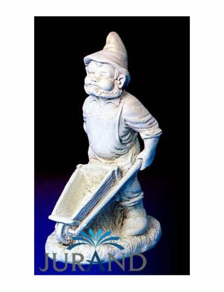 GARTENFIGUR STEINFIGUR FIGUR GARTEN SKULPTUR ZWERG DECORATIVE STEINGUSS