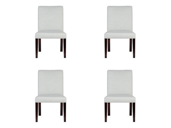 4x Stühle Stuhl Polster Design Lounge Club Sitz Lehn Sessel Garnitur Neu