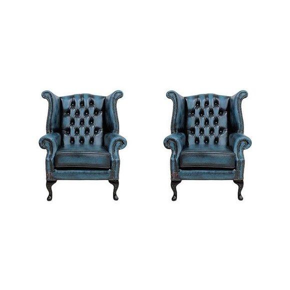 Ohrensessel Couch Ledersofa Textil Sofa Polster Fernseh Garnitur Sessel