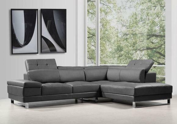 Design Ledersofa Sofa Couch Polster Ecke Sitz Garnitur Wohnlandschaft