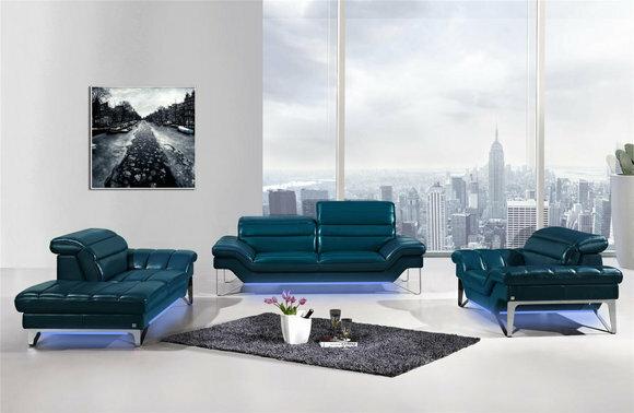 Polster Sofas Leder Sitz XXL Big 3 Sitzer (ohne 2+1) Sofa Couch Design