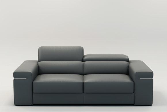 Sofa Couch Polser Sitz 3 Sitzer XXL Big Sofas Couchen Leder 3 Sitzplatz Neu