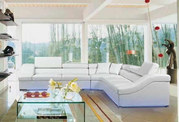 Ledersofa Couch Wohnlandschaft Ecksofa Eck Garnitur Sofa Design Modern
