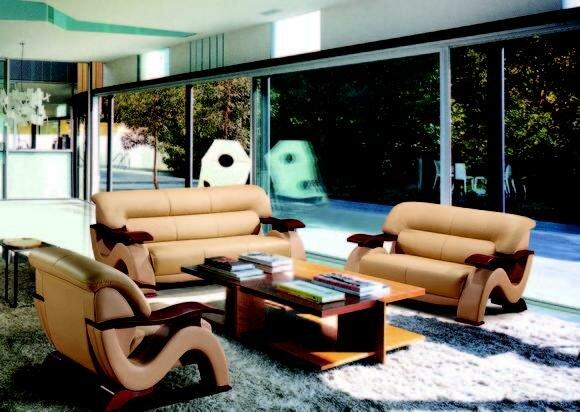 Moderne Designer Sofagarnitur Couch Sofa Polster Set Luxus Leder Sofas