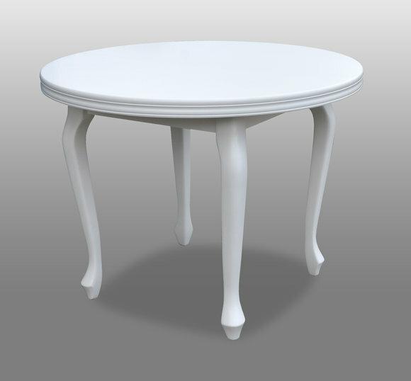 Klassischer Rund Runder Tisch Holz Design Esszimmer Tische Wohnzimmer
