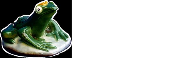 Design Frosch Figur Statue Skulptur Figuren Skulpturen Dekoration