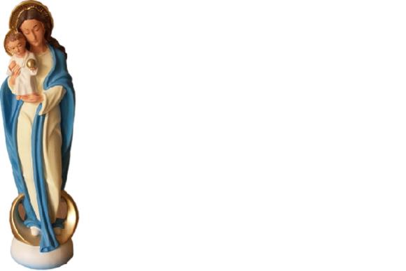 Design Unsere Dame Figur Statue Skulptur Figuren Skulpturen Dekoration