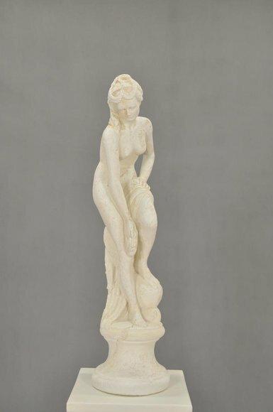 Design Figur Antik Stil Skulptur Figuren Skulpturen Dekoration Weiß Dekor