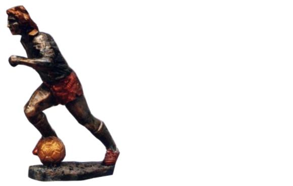 Design Fußball Figur Statue Skulptur Figuren Skulpturen Dekoration Deko