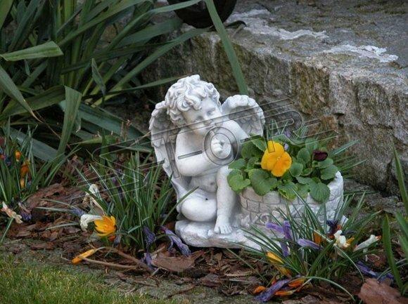 Blumenkübel Pflanz Natur Kübel Dekoration Garten Figur Vasen Blumentöpfe