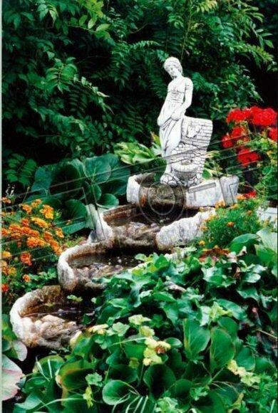 Blumenkübel Natur Pflanz Kübel Dekoration Garten Vasen Blumentöpfe Figur