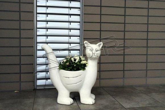 Blumenkübel Pflanz Kübel Dekoration Vasen Figur Garten Natur Blumentöpfe