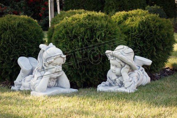 42cm Deko Skulptur Design Figur Statue Garten Figuren Antik Stil Statuen