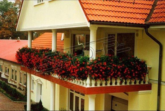 Blumenkübel Pflanz Kübel Dekoration Garten Figur Natur Vasen Blumentöpfe