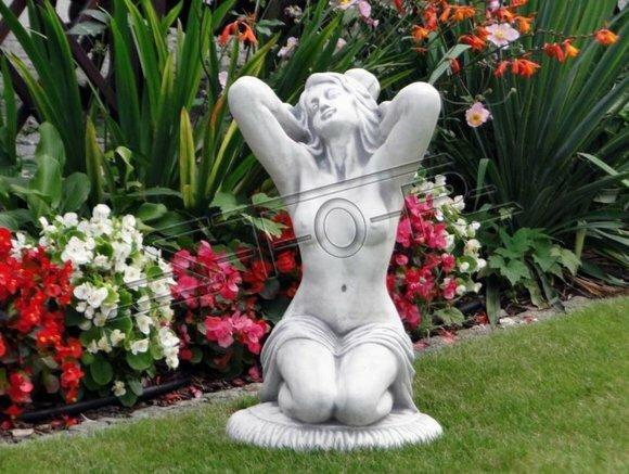 Frau 57cm Skulptur Design Figur Statue Garten Figuren Statuen