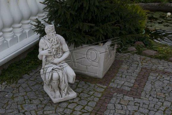 Wassermann Figur Statue Garten Dekoration Poseidon Gott Figuren