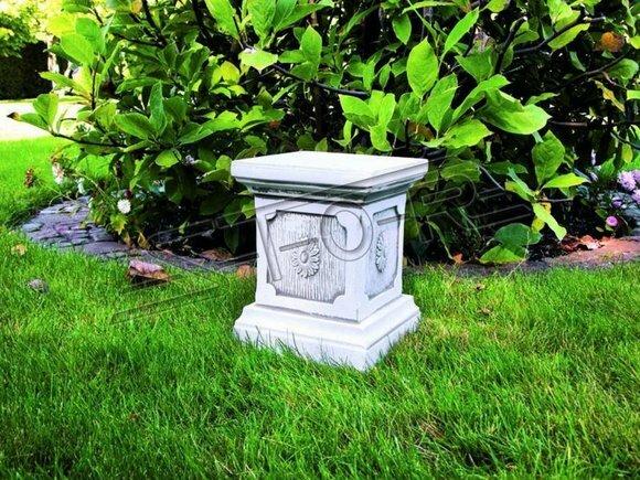Dekoration Säule Säulen Stein Antik Stil Römische Weiß Dekor Ständer Sockel