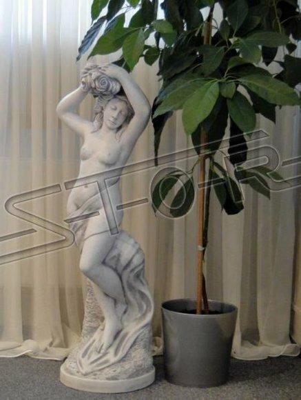 Statuen Figur Frau 130cm Garten Designer Figuren Skulptur