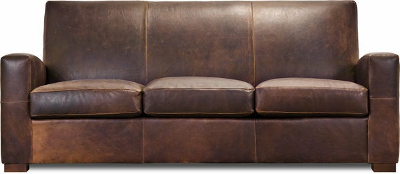XXL Sofa 3 Sitzer braun Couch Chesterfield Garnitur Leder Textil Textil Couchen