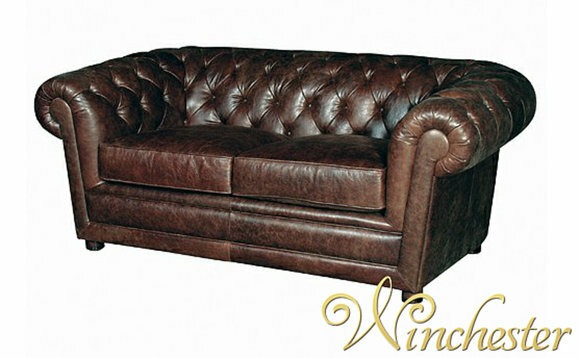 Chesterfield Kunstleder Polster Sofa 2 Sitzer Luxus Couch Klassische Sofa Design