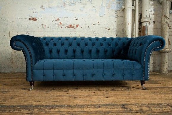 Designer Sofa Couch Polster XXL 3 Sitzer Big Sofas Couchen Leder