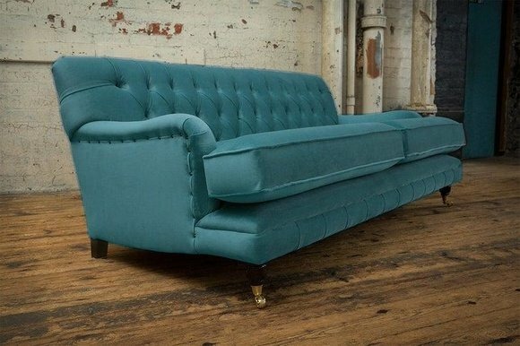 Turkis Designer Sofa Couch Polster XXL 3 Sitzer Big Sofas Couchen Leder
