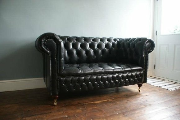 Hochwertige designer Textil Stoff Sofa Couch Chesterfield Samt Leder