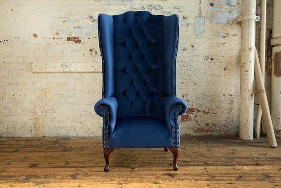 Chesterfield Design Sofa Sessel Polster Couch Ohrensessel Couchen 1 Sitzer Neu