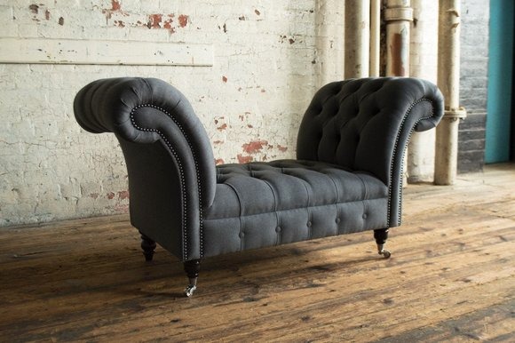 Design Sofa Sessel Couch Hocker Polster Ottomane Textil Samt