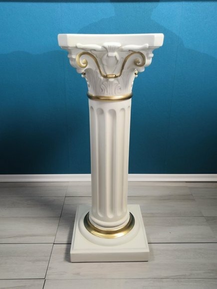 Säule Römische Säulen Antik Marmor Skulptur Deko Figur Dekoration Ständer