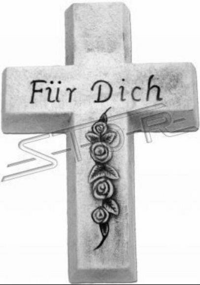 Kreuz Grab Schmuck Skulptur Statuen Statue Skulptur Frostfrei Neu Gott
