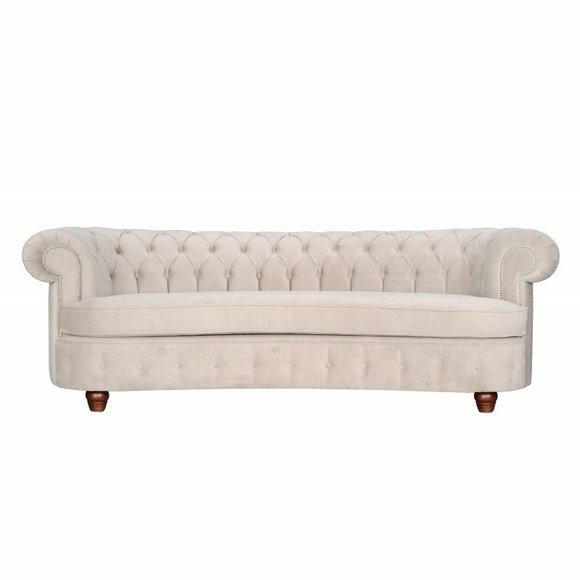 Halb Runde Couch Polster XXL Big Sofa Textil Sofas Design Couchen