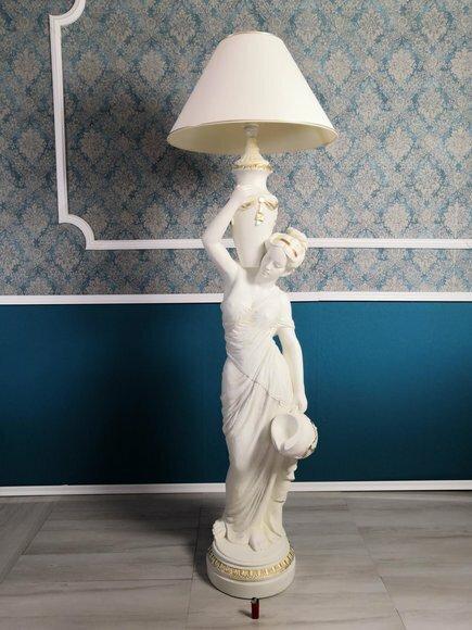 Wohnzimmer Stehlampe Dekor Leuchte Steh Leuchten XXL Design Lampe Figur