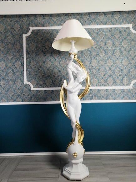 Stehleuchte Stand Leuchte Lampe Lampen Leuchten Design Figur 200cm