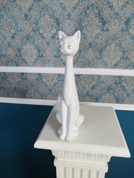 XXL Design Katze Dekoration Figur Skulptur Deko Statue Figuren Statuen