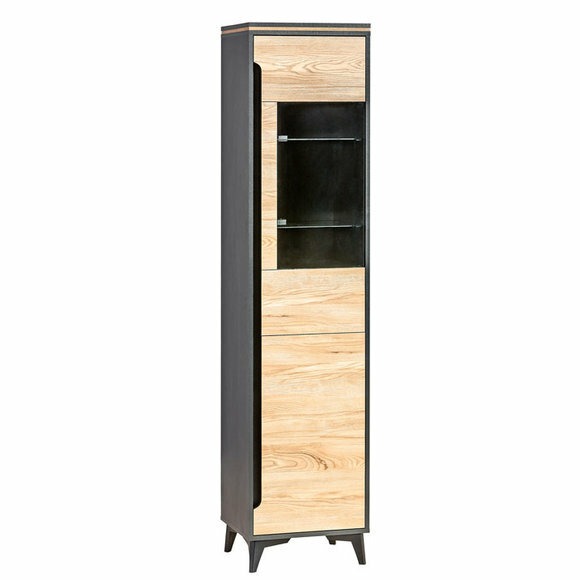 Vitrine Anrichte Schrank Regal Modern Stil Wohnzimmer Kollektion