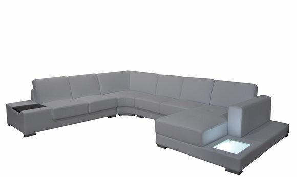 Eck Sofa Couch Polster Ecke Wohn Zimmer Landschaft Designer Couchen Textil A1110
