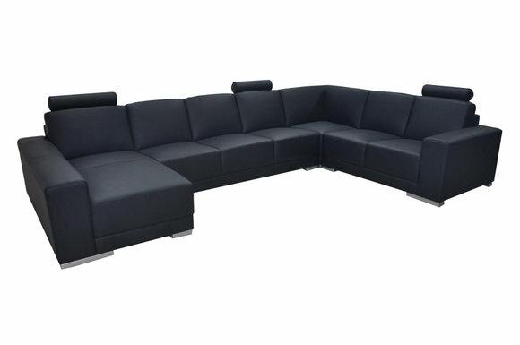 Eck Sofa Couch Polster Ecke Wohn Zimmer Deko Landschaft Designer Couchen