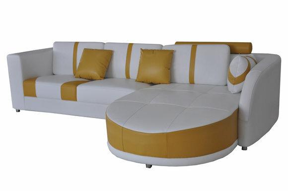 Eck Sofa Couch Polster Ecke Wohn Zimmer Landschaft Deko Designer Couchen