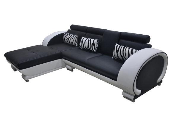 Eck Sofa Leder Couch Eck Garnitur Wohn Ecke Landschaft L Form Polster