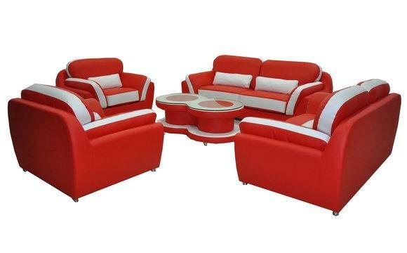 Polster Sofa Couchen Sofas Couch Garnitur Design Garnituren 3+2+1+1