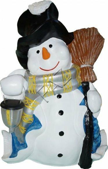 Schneemann Weihnachten Skulptur Figur Figuren Steinfigur Statuen