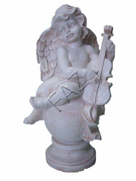 Design Engel Figur Statue Skulptur Figuren Antik Skulpturen Dekoration Deko
