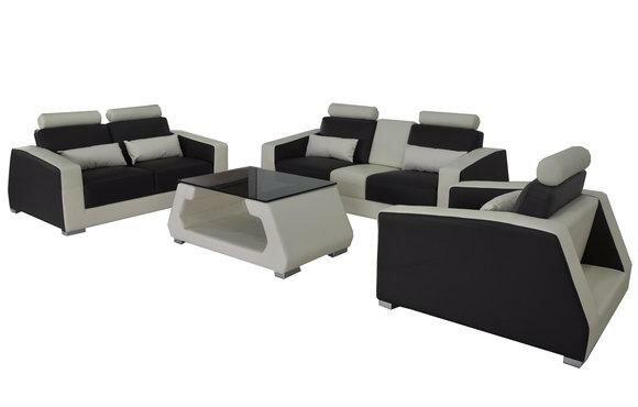 Polster Sofa Couchen Sofas Couch Garnitur Design Garnituren 3+2+1 Sessel